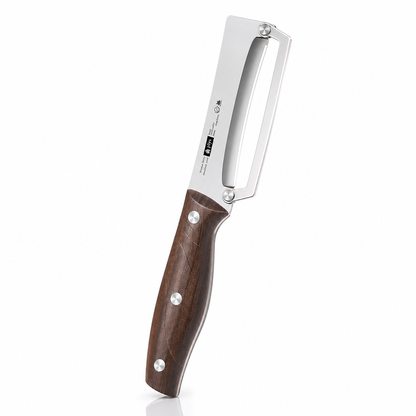 Éplucheur inox manche bois
