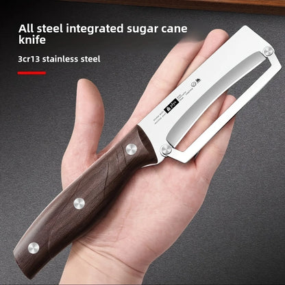 Éplucheur inox manche bois